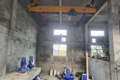 LX型電動單梁懸掛式起重機